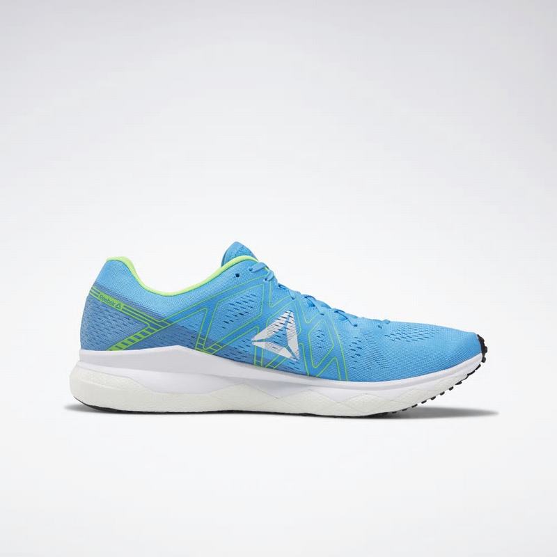 Adidasi Alergare Reebok Floatride Run Fast Barbati Albastri Deschis/Verzi Romania CS4241JH